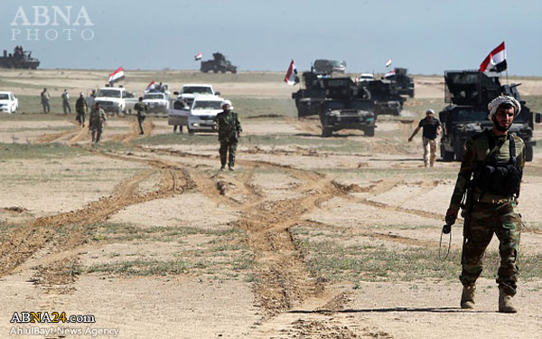 الحشد الشعبي يحرر منطقة جزيرة غرب سامراء والعبادي يتفقد القوات العراقية+ صور