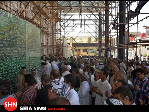 تصاویر/ عزاداری شهادت امام حسن عسکری در سامراء