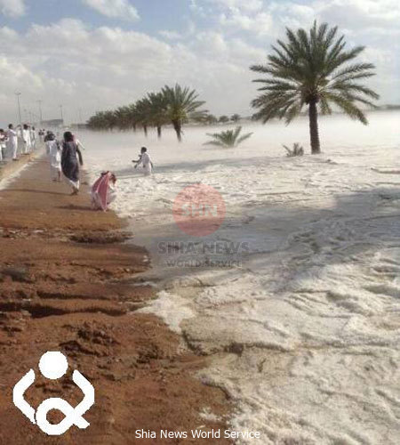 تصاویر/ سعودیها اینگونه به استقبال برف رفتند تصاویر/ سعودیها اینگونه به استقبال برف رفتند