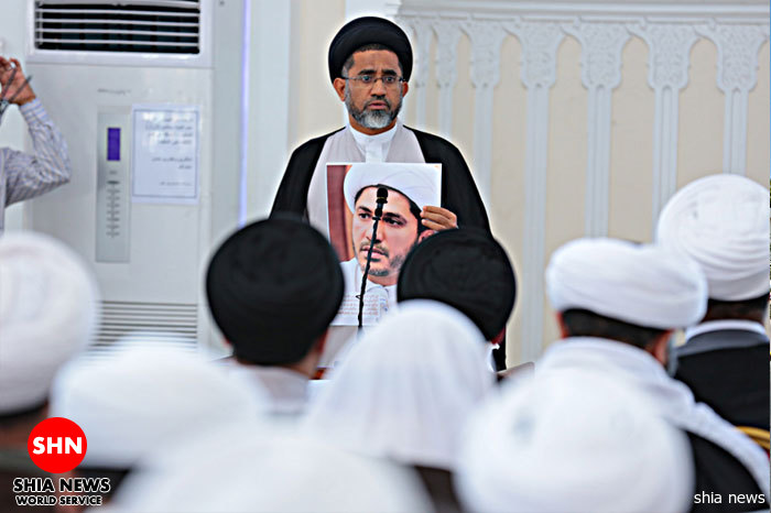 تجمع بزرگ روحانیون شیعه در بحرین و فریاد آزادی فوری شیخ 