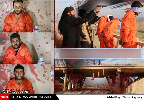 شهادت سه تن از نیروهای داوطلب مردمی به دست عناصر داعش + تصاویر