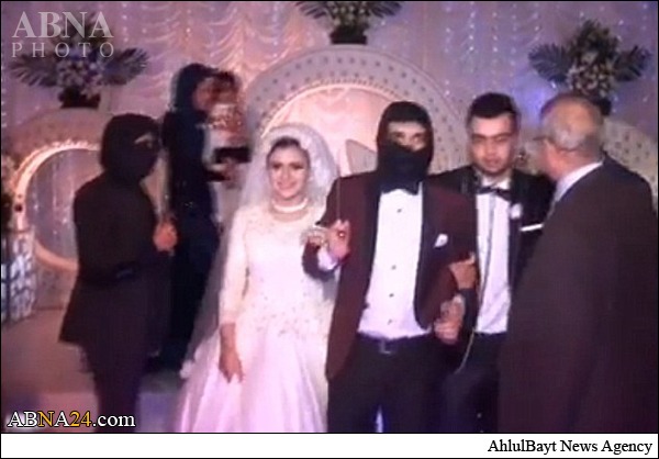 جشن عروسی به سبک داعش+تصاویر