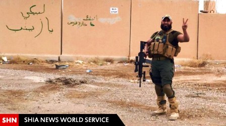 ابو عزرائیل به دنبال داعش +تصاویر