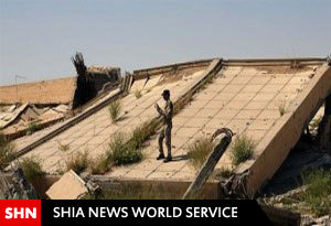 تصاویر/تخریب قبر صدام در تکریت