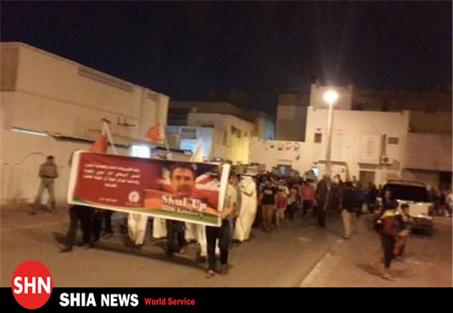 تظاهرات بحرینی‌ها علیه ایجاد پایگاه نظامی انگلیس + تصویر