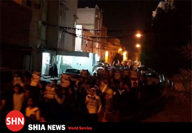 تظاهرات بحرینی‌ها علیه ایجاد پایگاه نظامی انگلیس + تصویر