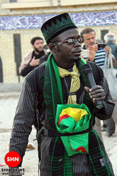 تصاویر/ زائران نیجریه‌ای در پیاده‌روی اربعین