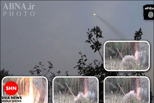 حمله موشکی داعش به سامراء + تصویر