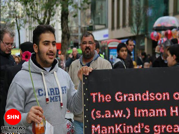 تصاویر/ معرفی صلح خواهی اسلام به غیرمسلمانان کاردیف