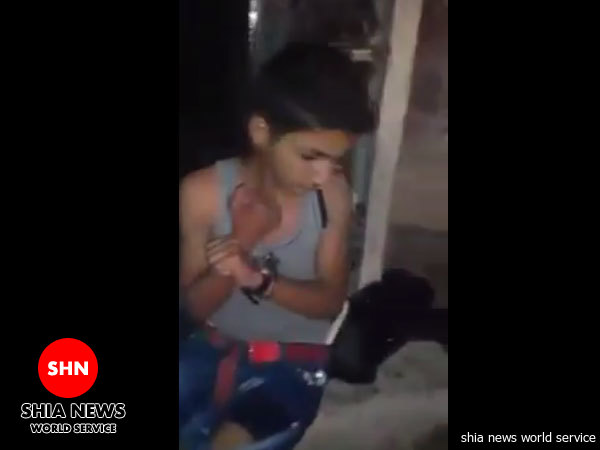 مجهز کردن کودک به کمربند انفجاری توسط داعش برای عملیات در حسینیه بغداد+تصاویر