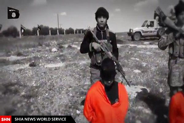 کودکان داعشی اولین اعدام گروهی را اجرا کردند+ عکس
