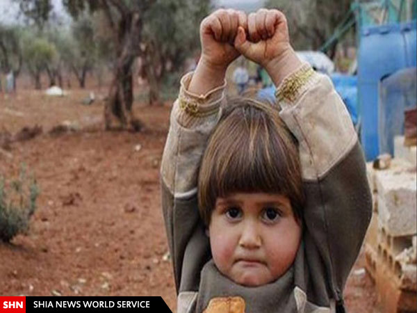 تصویر/ این دختر سوری با حرکت خود تأثر شبکه‌های اجتماعی را برانگیخت
