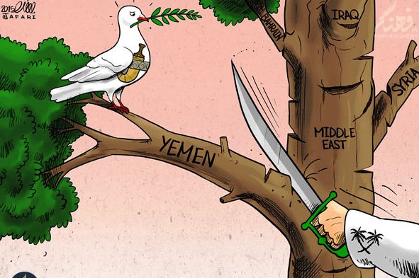 کاریکاتور/ بلای جان صلح خاور میانه