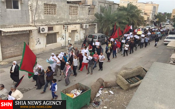 تظاهرات مردم بحرین در اعدام شیخ نمر + تصاویر