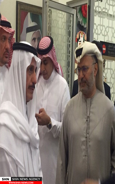 ورود هیئت دیپلماتیک عربستان به دبی+تصاویر