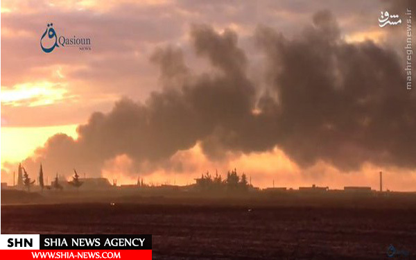 انهدام تسلیحات داعشی در مرز ترکیه و سوریه + فیلم و تصویر