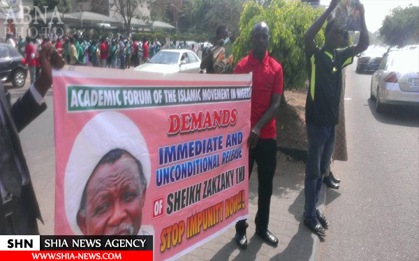 تصاویر تجمع همبستگی با شیخ زکزاکی در پایتخت نیجریه