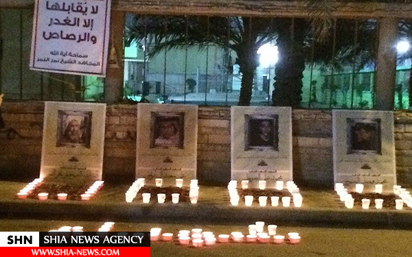 ادامه اعتزاض مردم عوامیه عربستان برای شیخ نمر