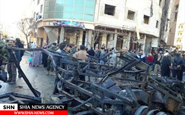 تصاویر جنایت خونین داعش در زینبیه دمشق