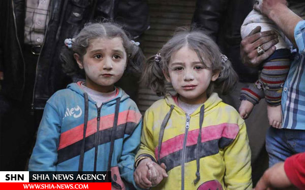 تصاویر کودکان سوری مظلوم ترین قربانیان جنگ