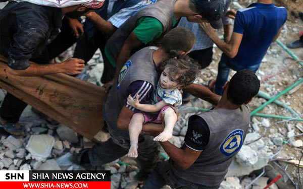 تصاویر کودکان سوری مظلوم ترین قربانیان جنگ