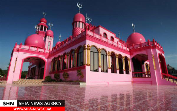 مسجدی به رنگ صورتی+ تصاویر