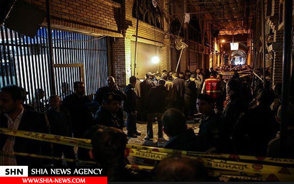 انفجار بزرگ در بازار تهران و علت آن