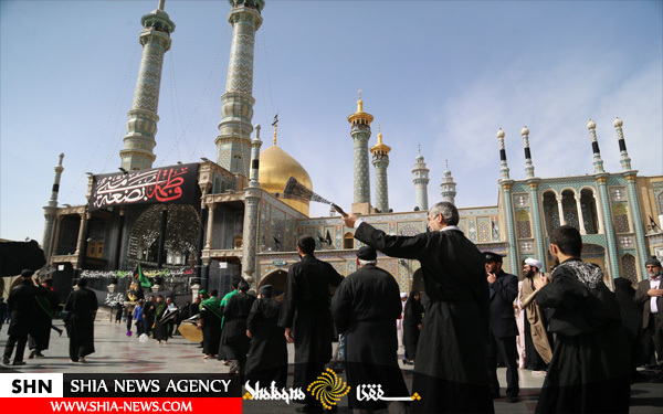 تصاویر مراسم عزاداری شهادت حضرت فاطمه (س) در حضرت معصومه (س) تصاویر مراسم عزاداری شهادت حضرت فاطمه (س) در حضرت معصومه (س)