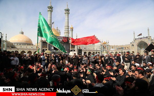 تصاویر مراسم عزاداری شهادت حضرت فاطمه (س) در حضرت معصومه (س) تصاویر مراسم عزاداری شهادت حضرت فاطمه (س) در حضرت معصومه (س)