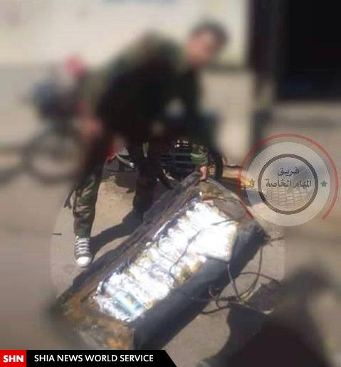بمب گذاری داعش باخودروی ایرانی+ تصاویر