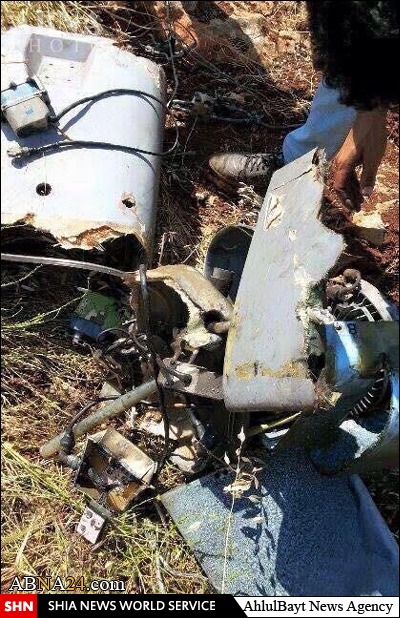 ترکیه مدعی سرنگونی بالگرد جنگنده ارتش سوریه شد + عکس