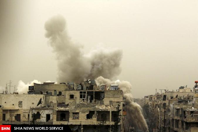 تصاویر/ نبرد تمام عیار در خط مقدم سوریه