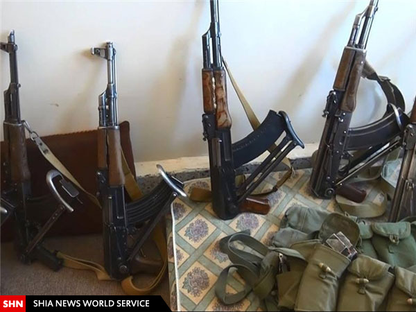 توقیف سلاح‌های سعودی داعشی‌ها در یمن+ تصاویر