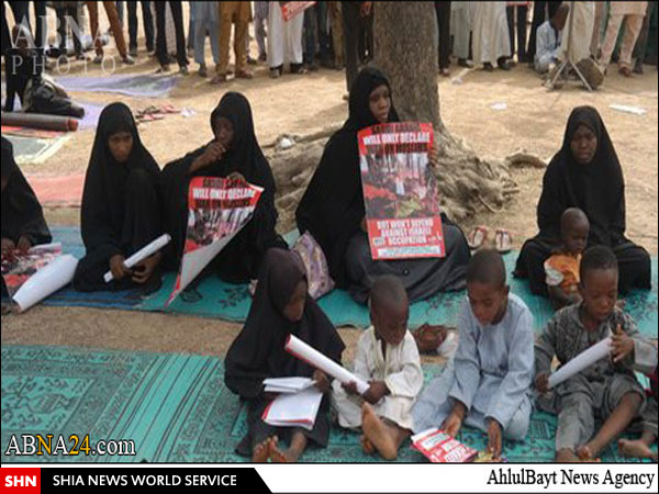 طنین مرگ بر آل سعود در نیجریه + تصاویر