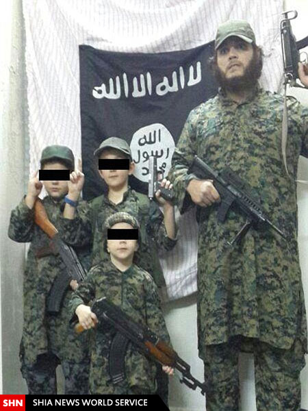داعشی تازه متولد شده+تصاویر