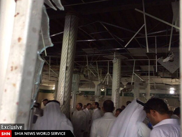 شهادت شیعیان در حمله وهابیون تکفیری به مسجد امام علی (ع) در عربستان + تصاویر