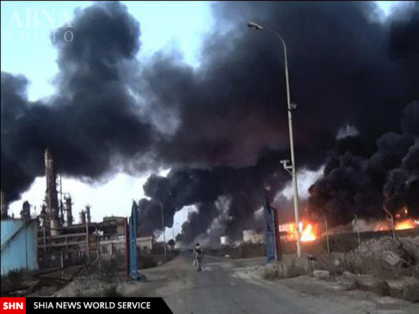 نابودی زیرساخت های اقتصادی عراق به دست داعش + تصاویر