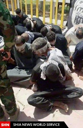 تصاویر اسرا و غنائم داعش در دست ارتش عراق