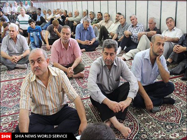تصاویری از نماز جمعه شیعیان شهر لاذقیه در سوریه