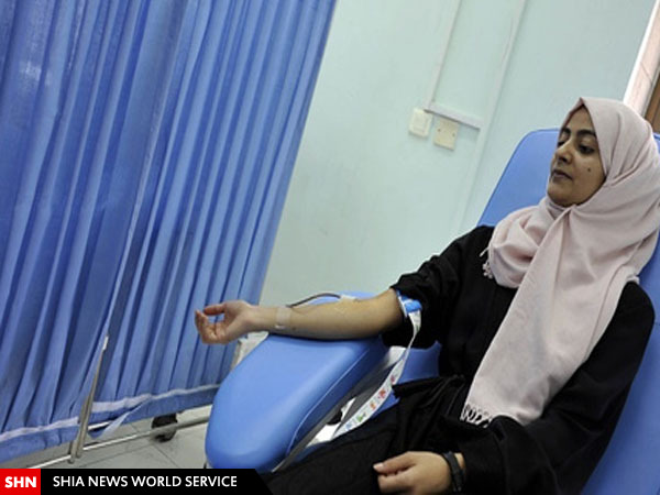 تصاویر/ صف‌های اهدای خون در صنعا