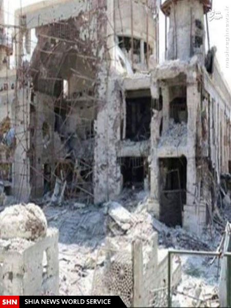 تصاویر حرم حضرت سکینه (س) در سوریه