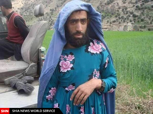 سرایت پوشیدن لباس زنانه به طالبان + تصویر