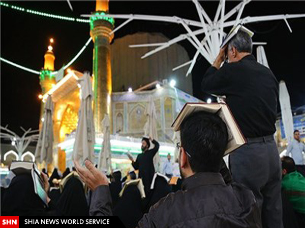 تصاویر مراسم احیای شب نوزدهم ماه رمضان در نجف