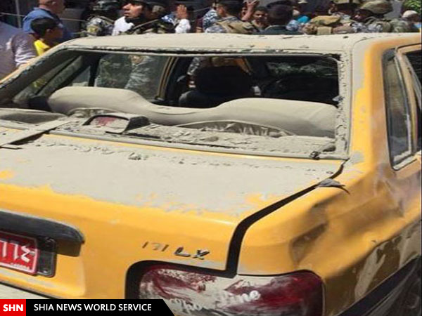 انفجار پراید 131 در عراق+ تصویر