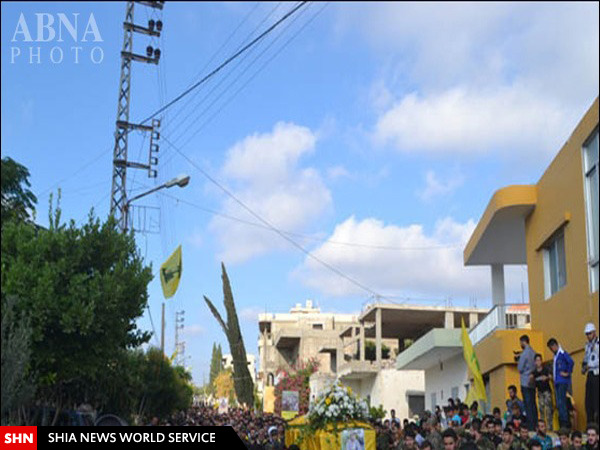 تصاویر تشییع ذوالفقار حزب الله در جنوب لبنان