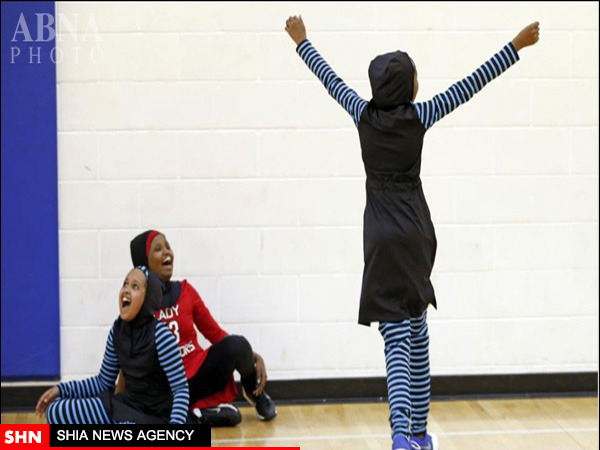 طراحی لباس ورزشی مناسب برای دختران مسلمان آمریکایی + تصاویر