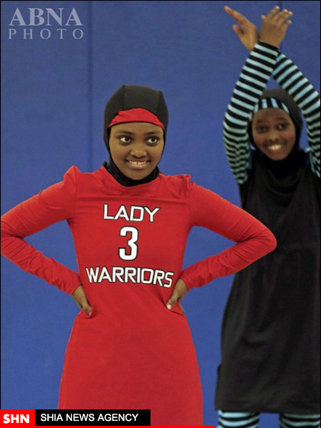 طراحی لباس ورزشی مناسب برای دختران مسلمان آمریکایی + تصاویر