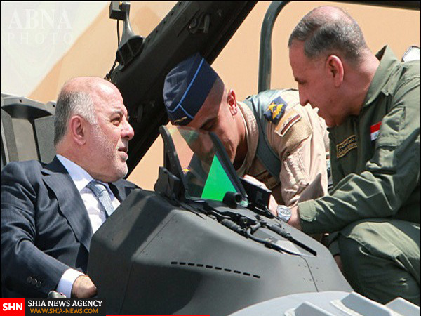 نخست وزیر عراق سوار F16 شد + تصاویر