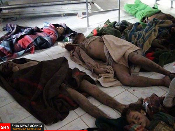 تصاویر آخرین جنایت عربستان در یمن