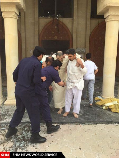 حمله انتحاری یک داعشی به مسجد شیعیان کویت/25 شهید و 200 زخمی+تصویر